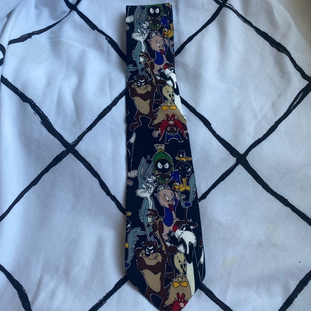 Looney Tunes 100% Silk Vintage Tie